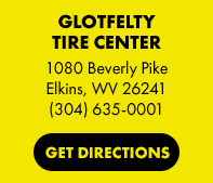 Glotfelty Tire Center in Elkins, WV